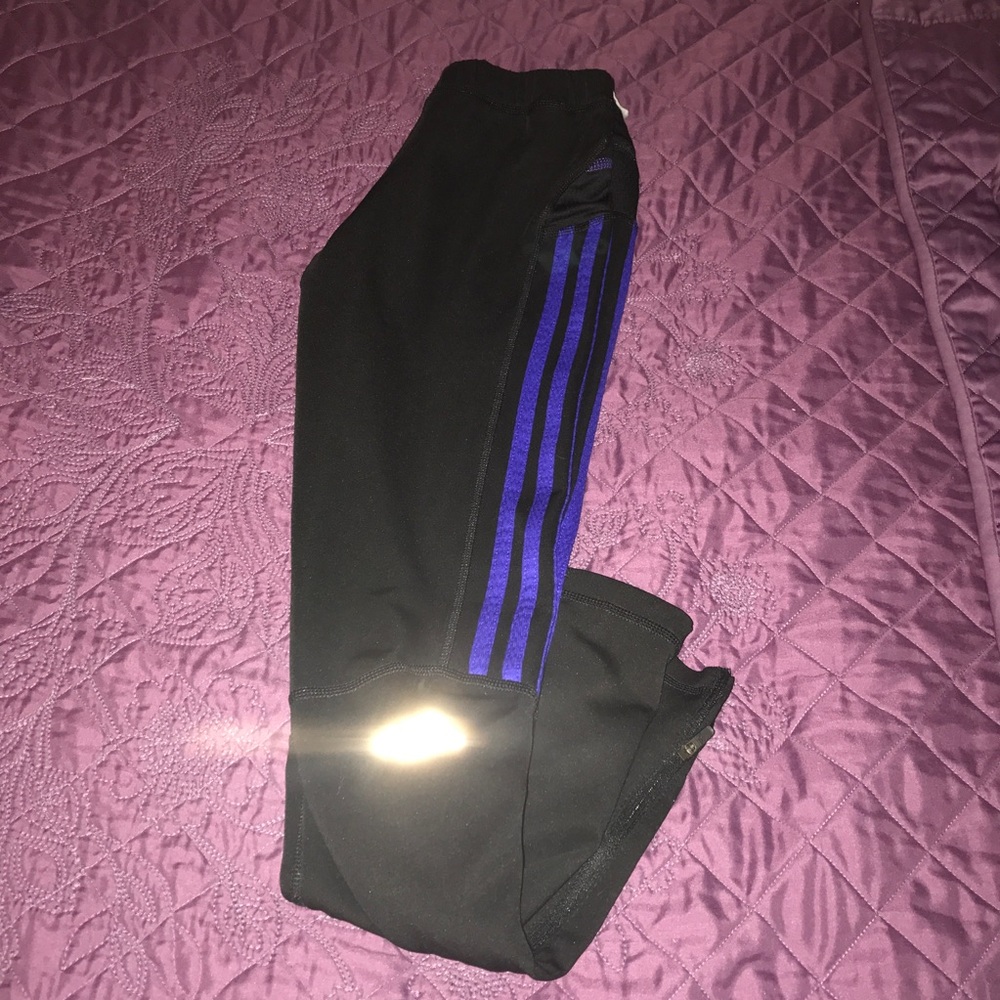 Adidas periwinkle stripe